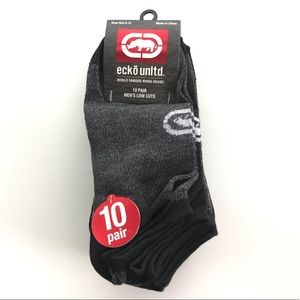 Ecko Unlimited men’s low cut socks 10 pack 6-12